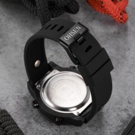 OHSEN SPORT WATCH LED - šedočerné